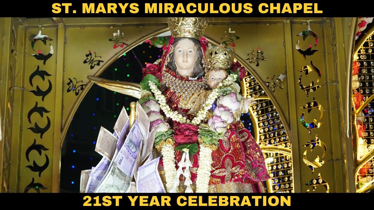 St Marys Miraculous Chapel | 21st Year Feast Celebration 2026 | Gowthamapuram, Halasuru | Bangalore