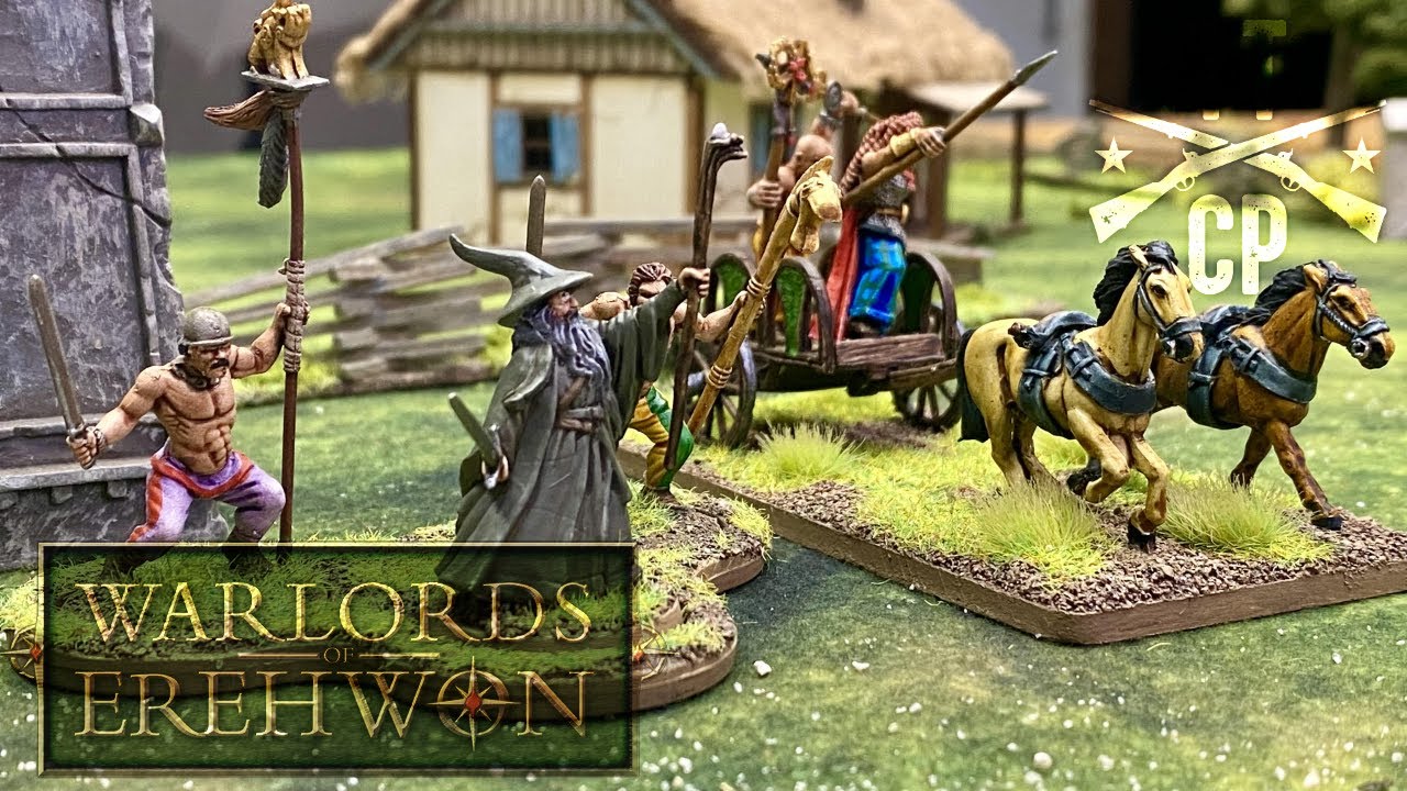 Tabletop CP: Warlords of Erehwon Battle Report- Pincer Movement
