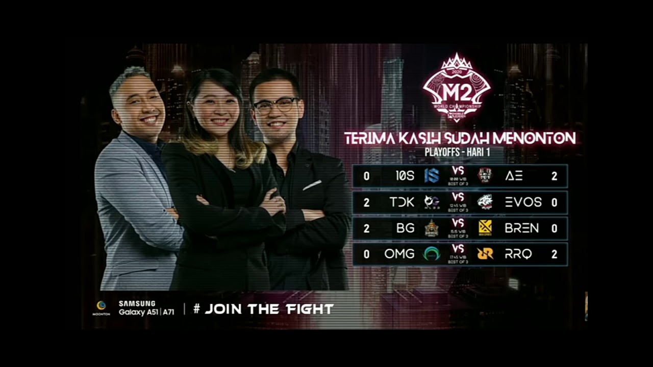 Jadwal M2 mobile legend hari ini