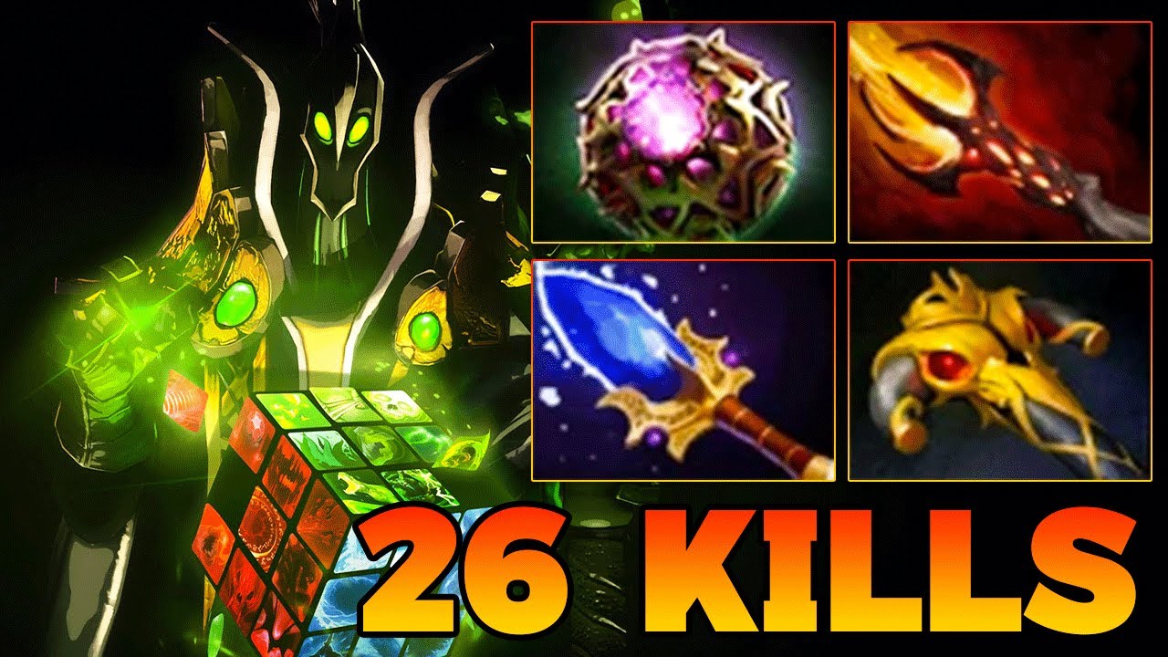 26 Kills Rubick Dota 2 ! Rubick Dota 2 Mid Lane Carry Gameplay Build Support 7.39 7.40