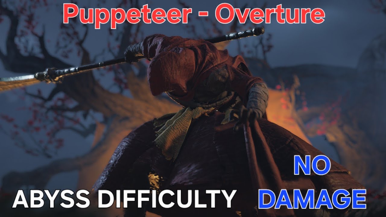 Where Winds Meet -Abyss Trial: Puppeteer-Overture (No Damage, Strategic Sword + Heavensquaker Spear)