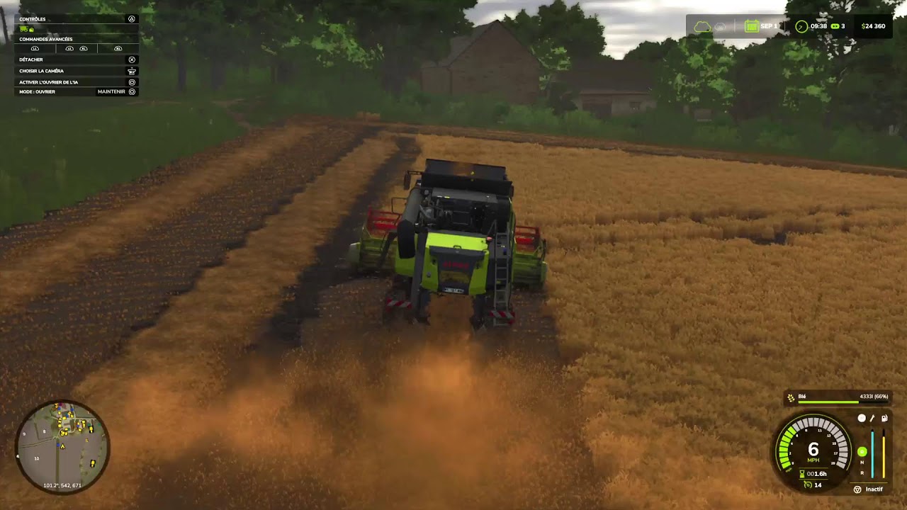 Fs25 The pichon£ On va travailler ensemble. la moisson
