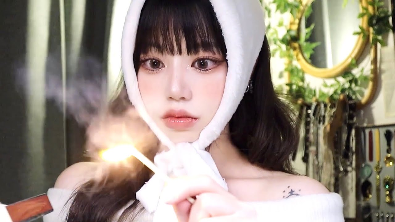겨울 성냥팔이 소녀🕯️웜 피넛 메이크업♡ ˚ ॱ。*