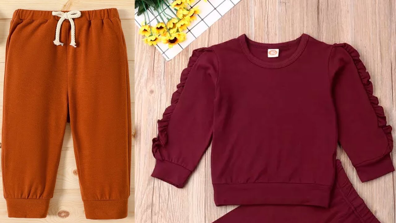 DIY Conjunto  para niñas con sudadera paso a paso.