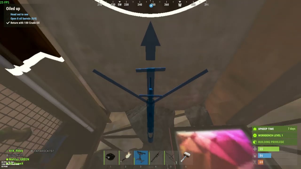 Rust Gameplay Official server facepunch 3 Part 1