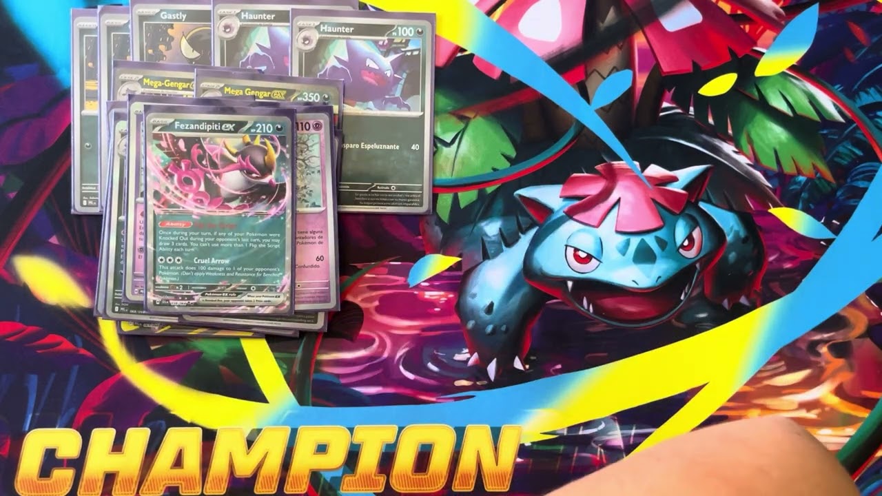 Deck list MEGA SHARPEDO  y MEGA GENGAR !!!! 