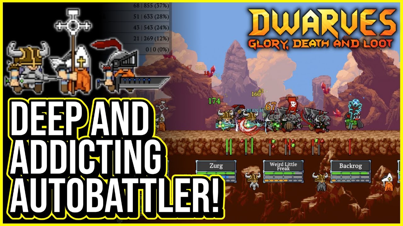 🔴 100% Live! More Glory, More Death, And MORE LOOT! (Dwarves: Glory, Death, And Loot)