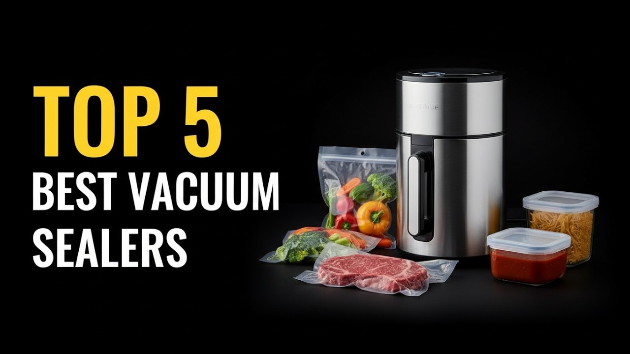TOP 5 Best Vacuum Sealer 2026 | Don’t Buy a Vacuum Sealer Until You Watch This!