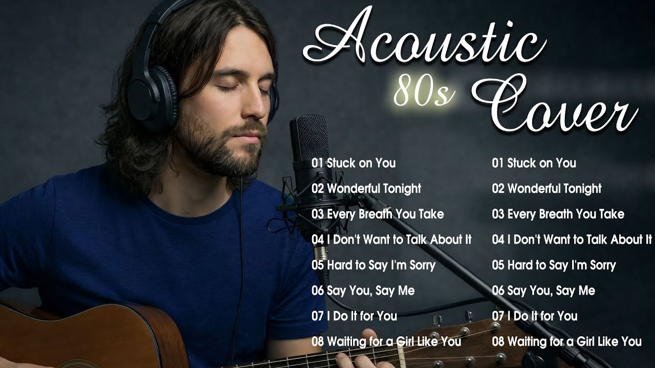 Beautiful 70s 80s 90s Soft Rock Acoustic Covers - Greatest Love Songs Playlist