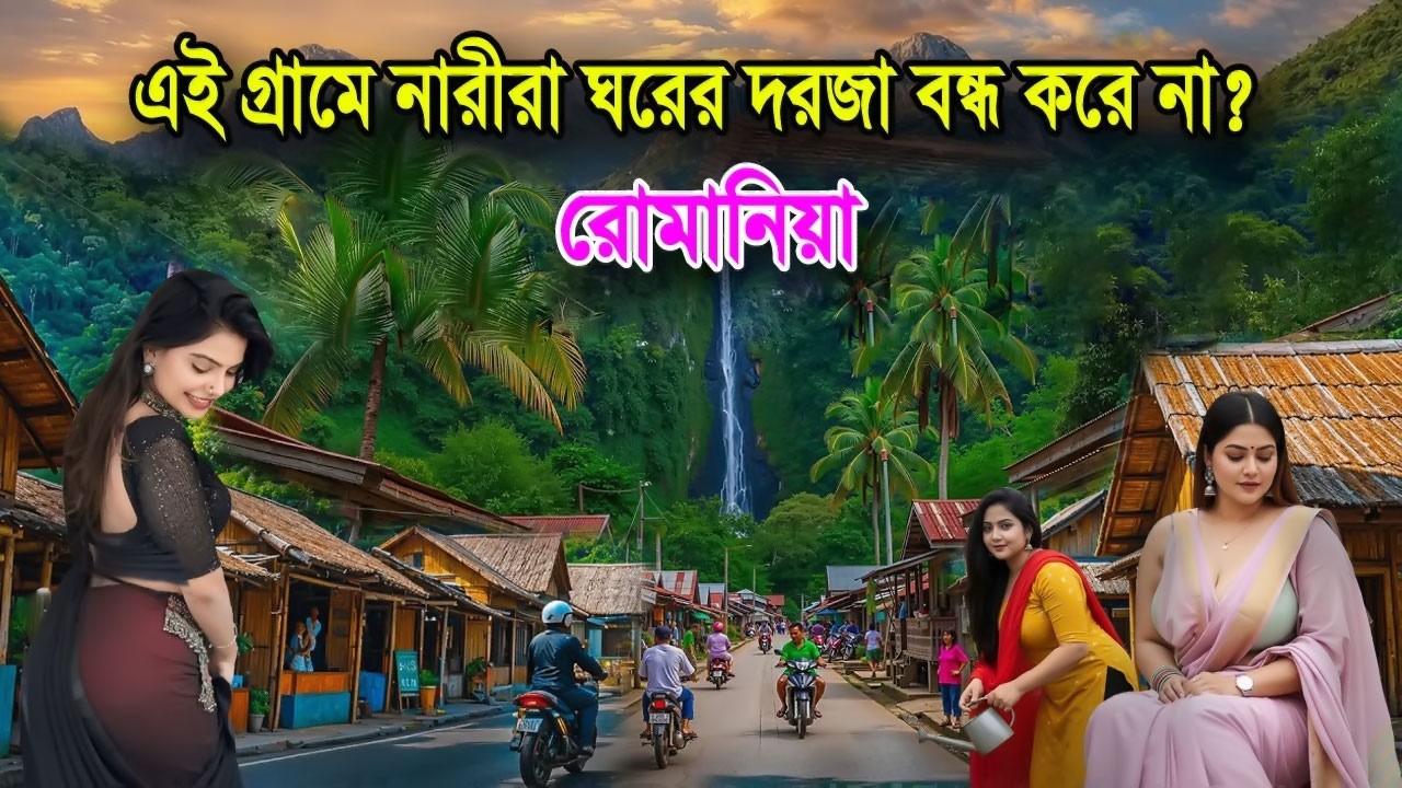 রোমানিয়া | কোনো দিন ঘরের দরজা বন্ধ করে না এই গ্রামের নারীরা? | amazing facts about Romania