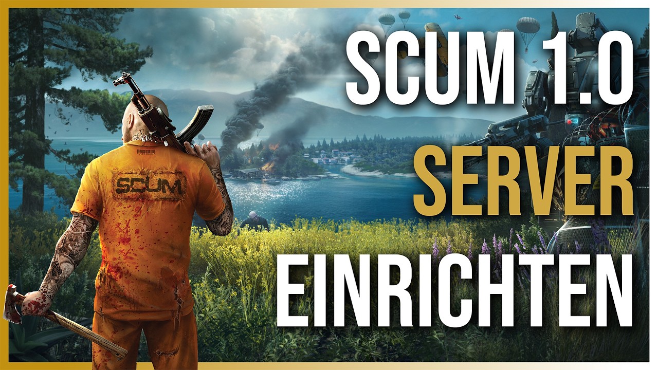 SCUM 1.0 ✅ Alle SERVER EINSTELLUNGEN