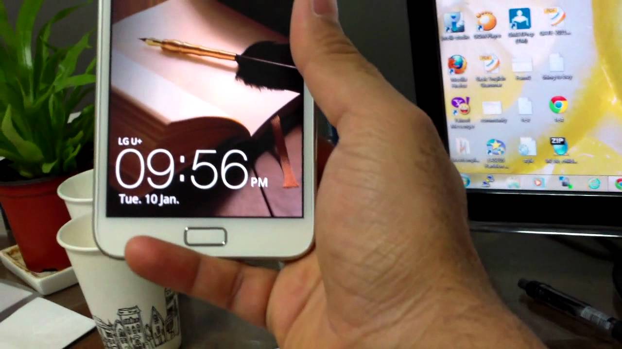 Galaxy Note White 4G LTE: Hands On And First Look