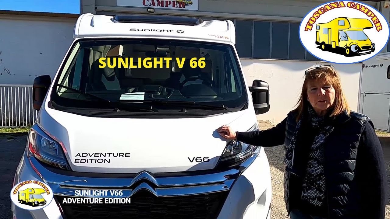 Scopri SUNLIGHT V 66: Gabriella di Toscana Camper lo presenta
