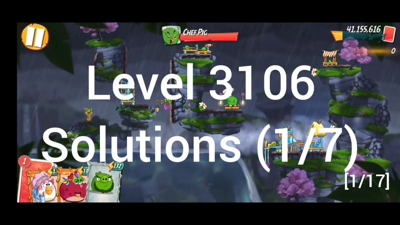 Angry Birds 2 level 3106