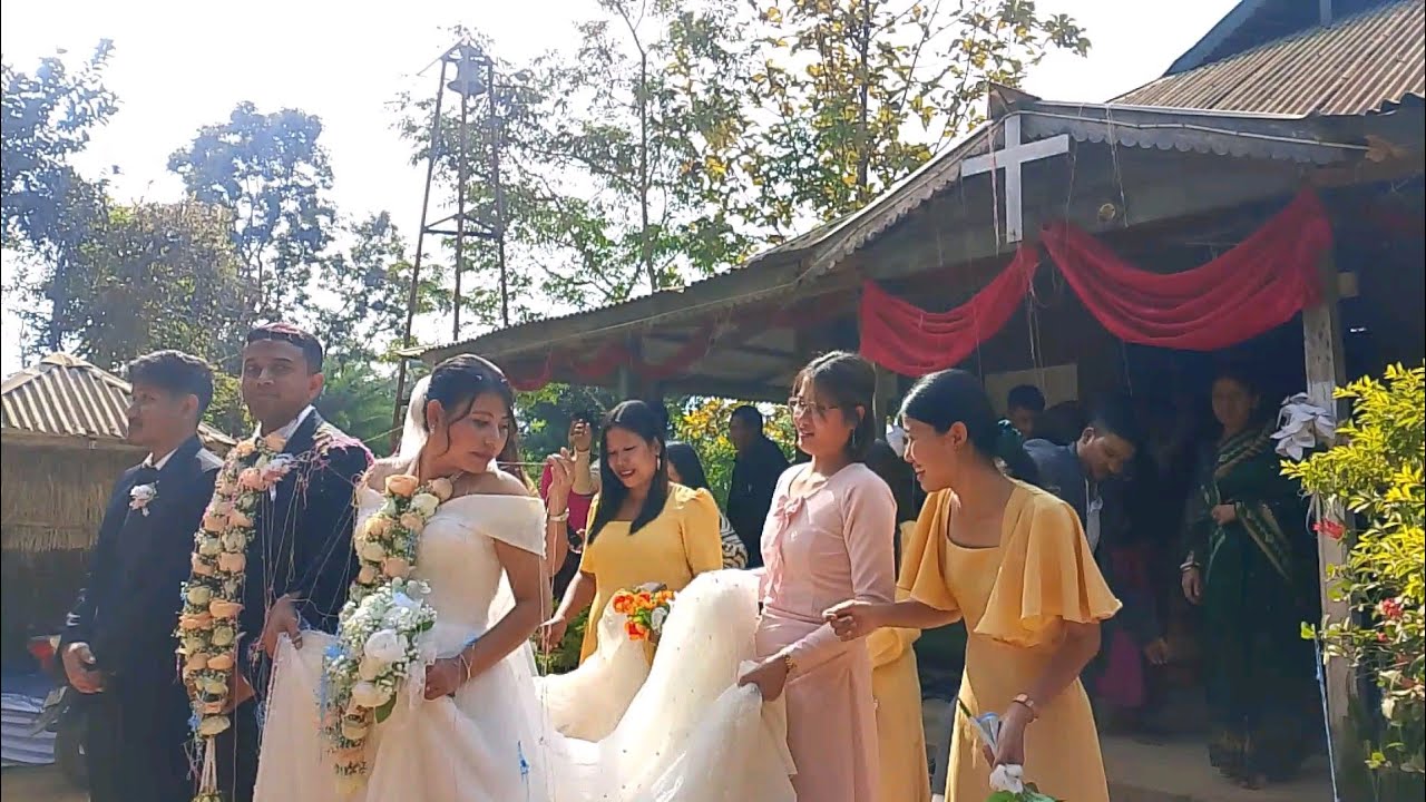 Hrangkhawl Christian wedding 