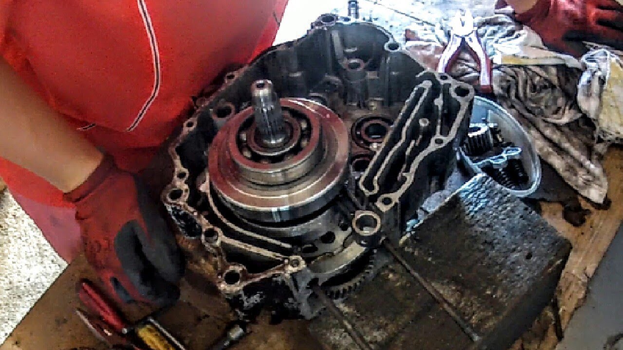 LONCIN 200/250 #3 / Rozbieranie silnika 164FML (quad ATV bashan) / disassembly of the engine