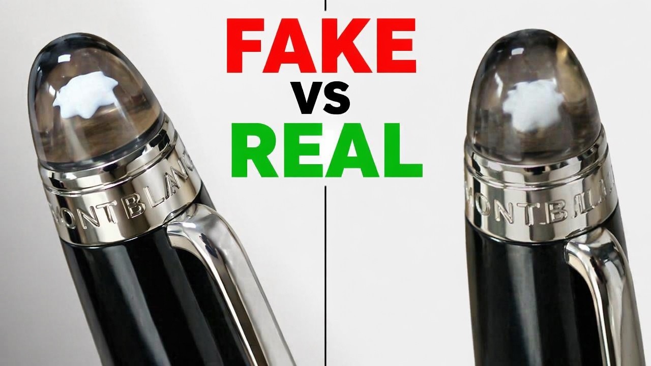 How To Spot a Fake Montblanc Starwalker Fineliner Pen