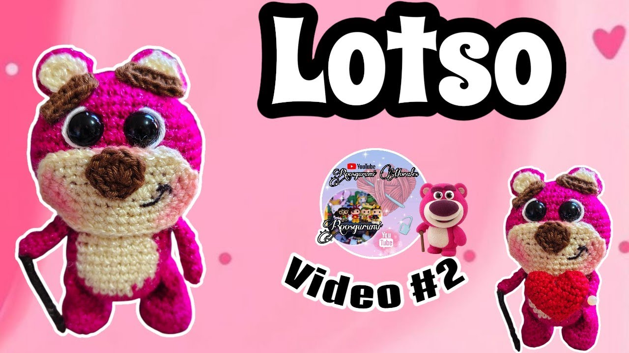 Lotso amigurumi 🧶