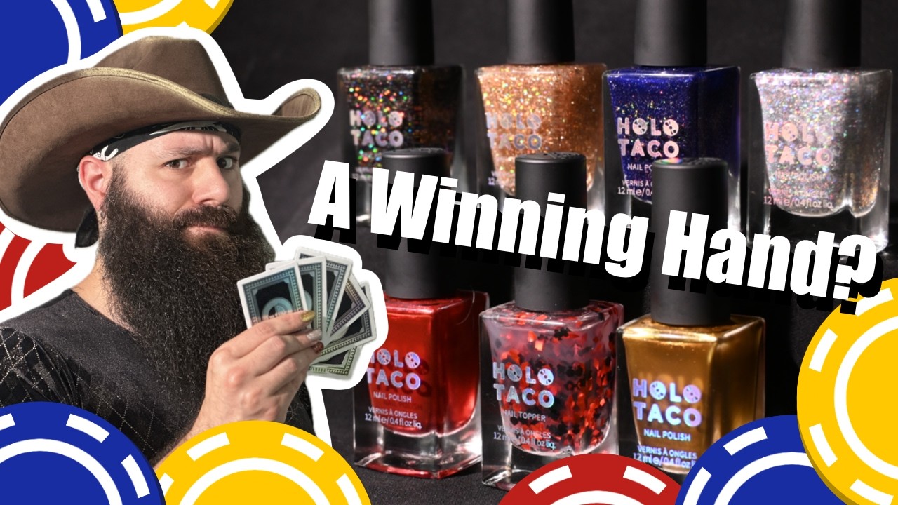 Holo Taco Jackpot 7th Anniversary Nail Polish Collection Swatch, Comparisons & Review 🎰💅