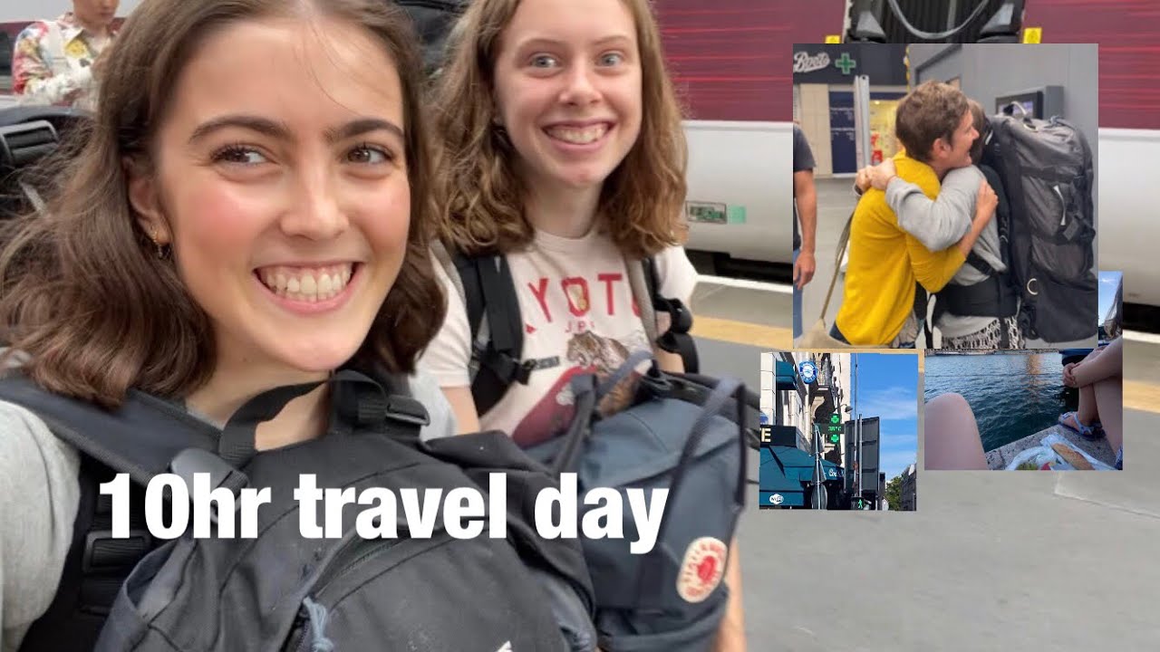 INTERRAIL DAY 1/61 l getting our FIRST TRAINS + evening in PARIS