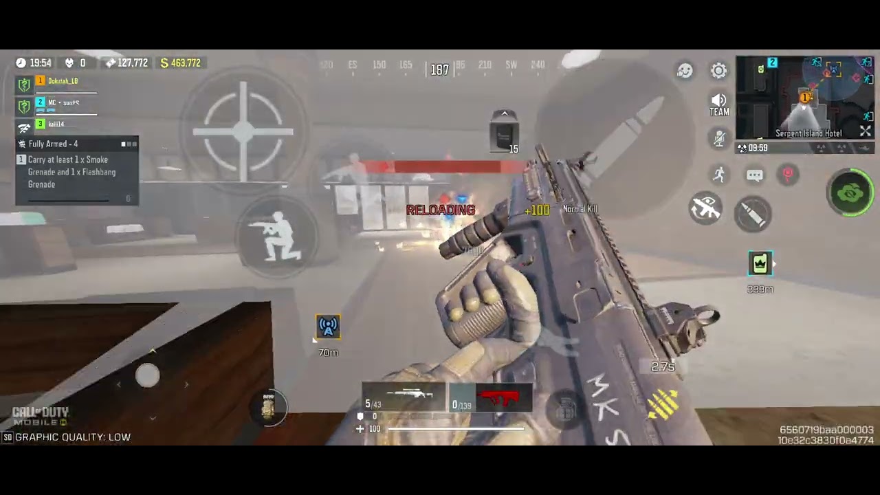 DMZ Gameplay. rookie I guess..CODM DMZ mode