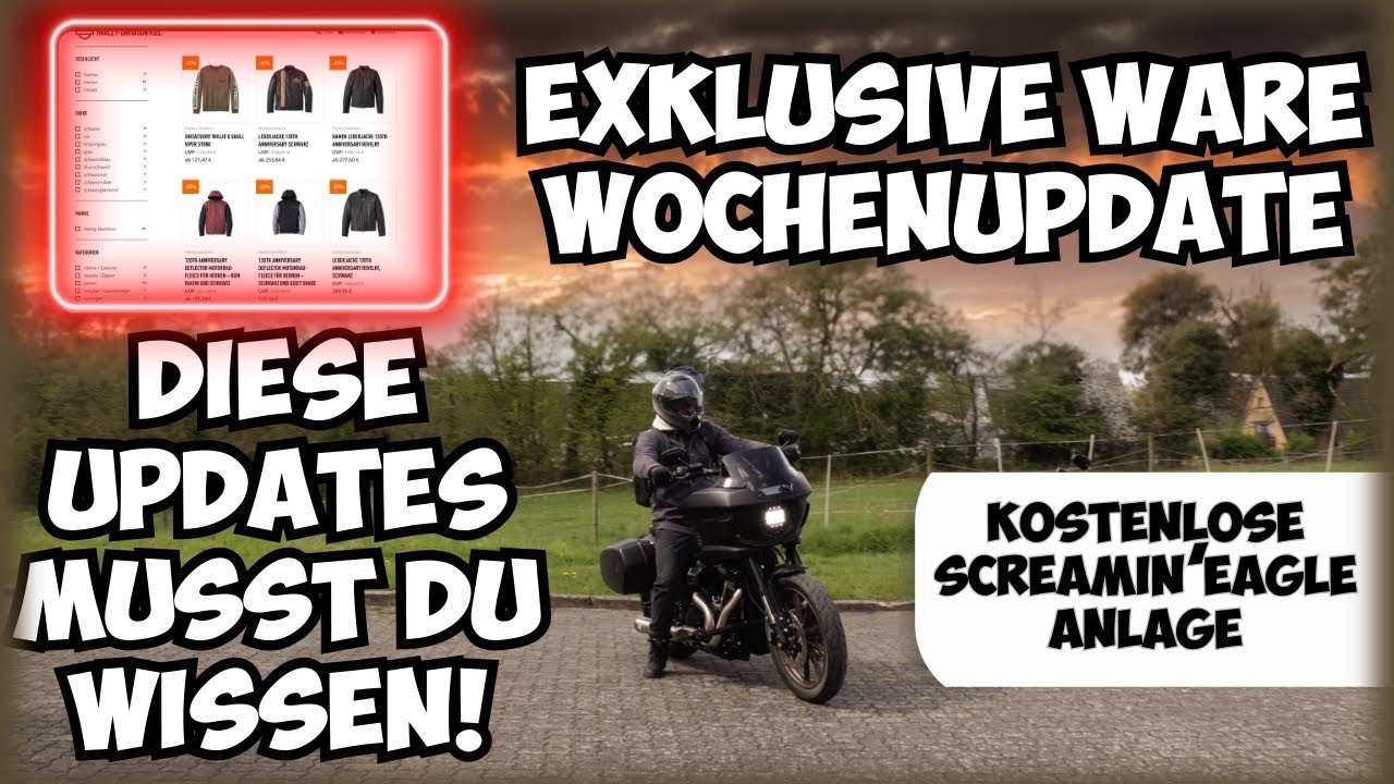 Harley-Kiel Update: Exklusive Harley-Bekleidung!