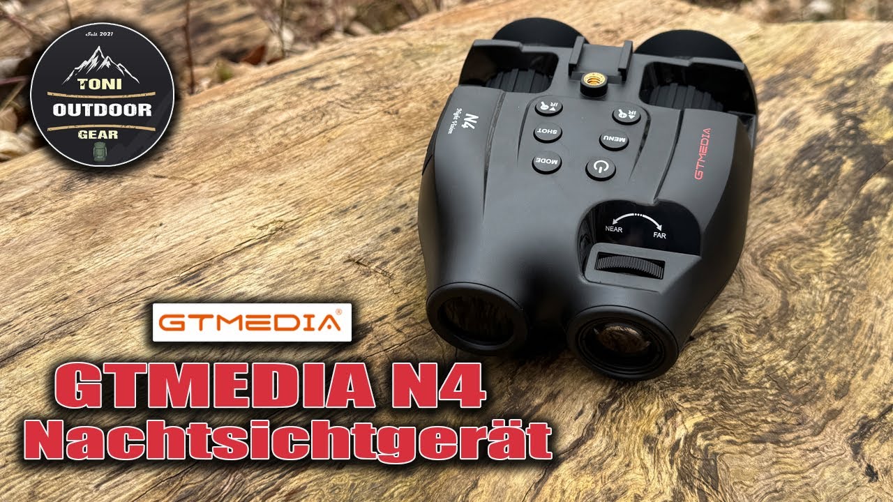 Nachtsichtgerät  GT Media N4 1,54-Zoll-HD-Bildschirm, 1920 x 1080, 30 FPS, 5-facher Zoom #gtmedia