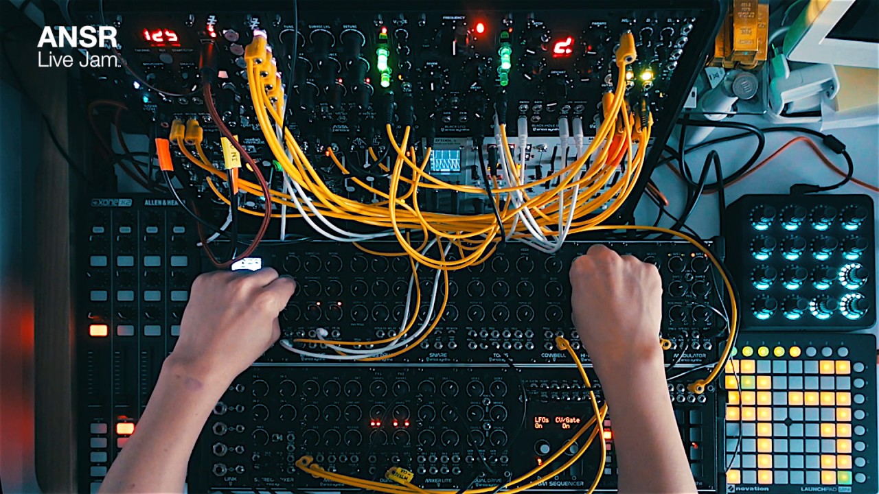 ANSR - Live Jam with Erica Synths Techno System + Eurorack Modular