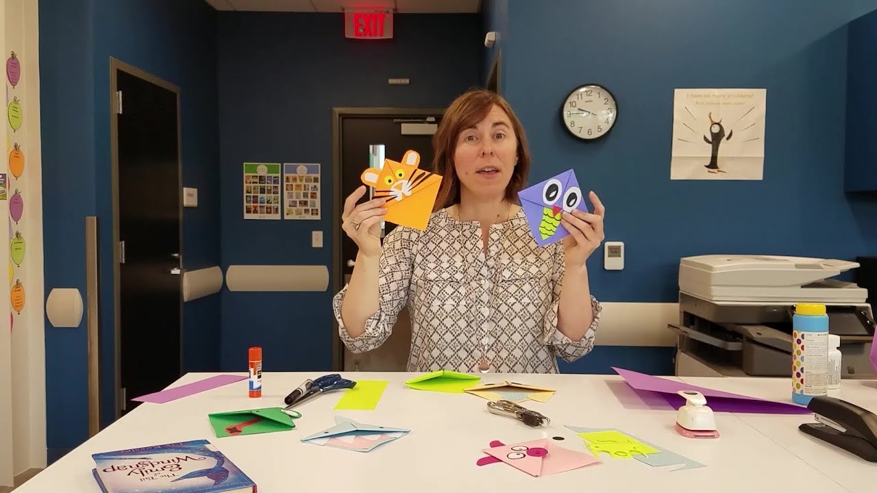Origami: Animal Bookmark
