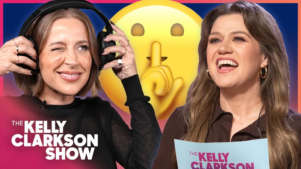 Kelly Clarkson & Jessi Crack Up Playing Viral Whisper Challenge | Original