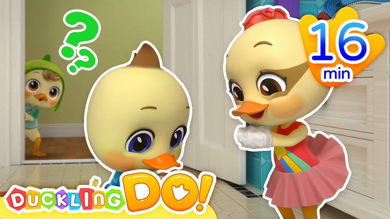 🧼👌Wash Hands Song + More🎆😄| Duckling Do | Nursery Rhymes & Kids Song | Video For Babies