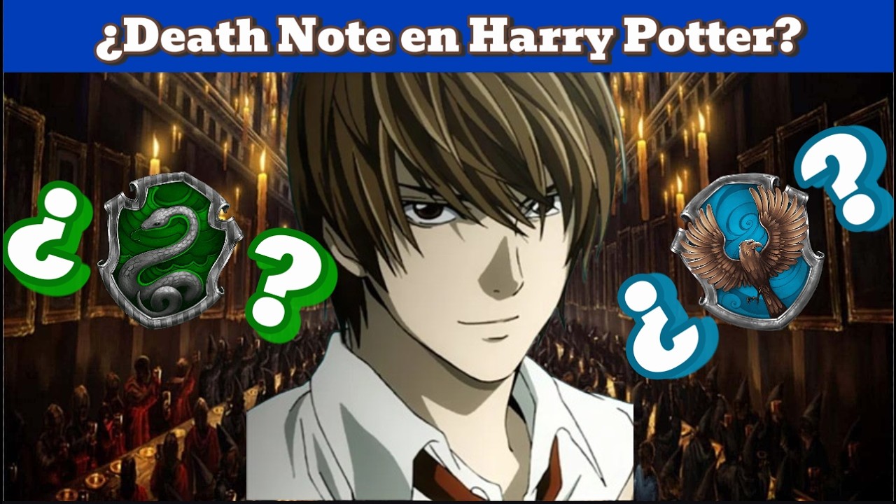 ¿Qué casa de Hogwarts sería Light Yagami? Death Note en Harry Potter
