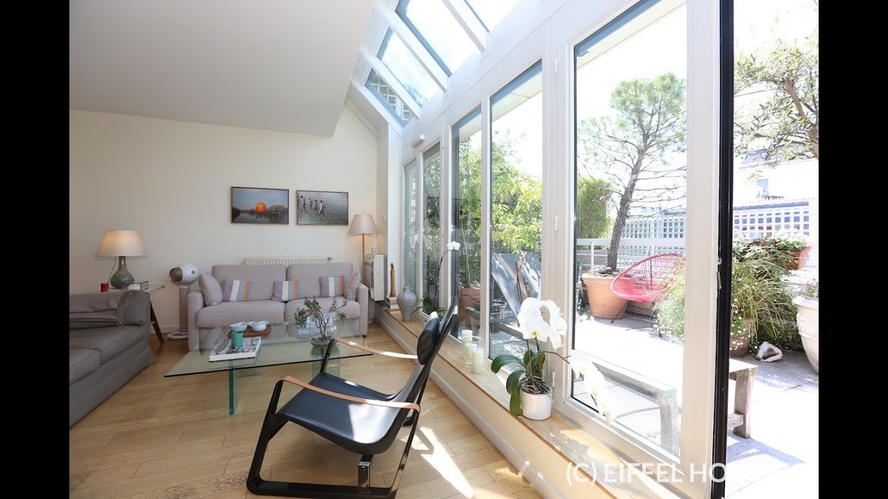 Rue du Théâtre - Paris 15 - 130sqm + 37sqm private deck - 3BR - furnished - view onto Eiffel Tower