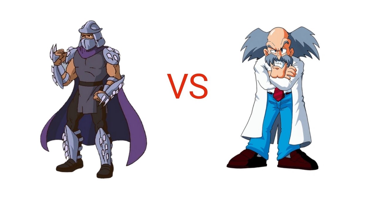 mugen shredder vs dr wily 