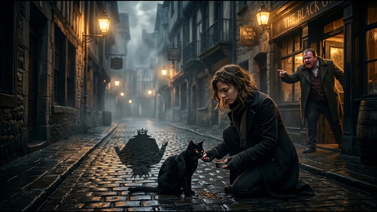 She Was Fired for Feeding a “Dangerous” Black Cat — Not Knowing It Belonged to the Vampire King