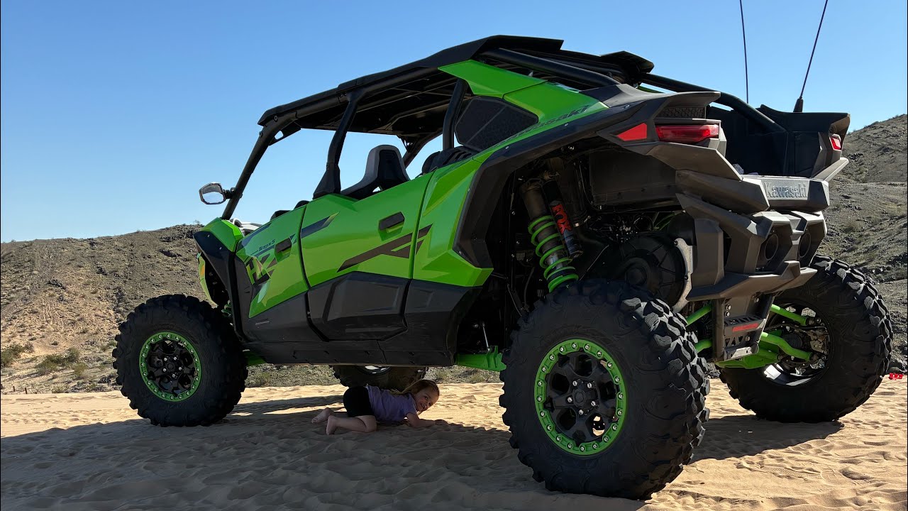 Kawasaki Teryx H2 5 first drive . It’s super fun ! #teryx #sidebyside #offroad #gopro 