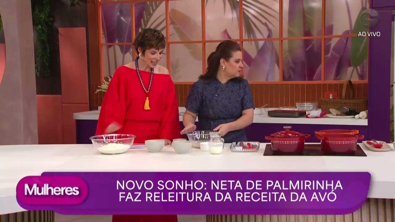 Neta de Palmirinha trazendo receita de sonho | Mulheres | 02/03/2026