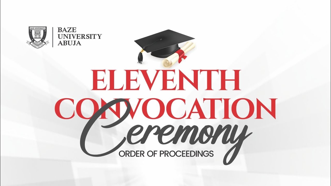 11TH CONVOCATION CEREMONY