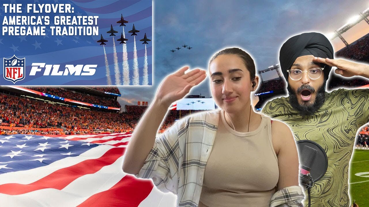 Indian Reacts to The Flyover: America's Greatest Pregame Tradition