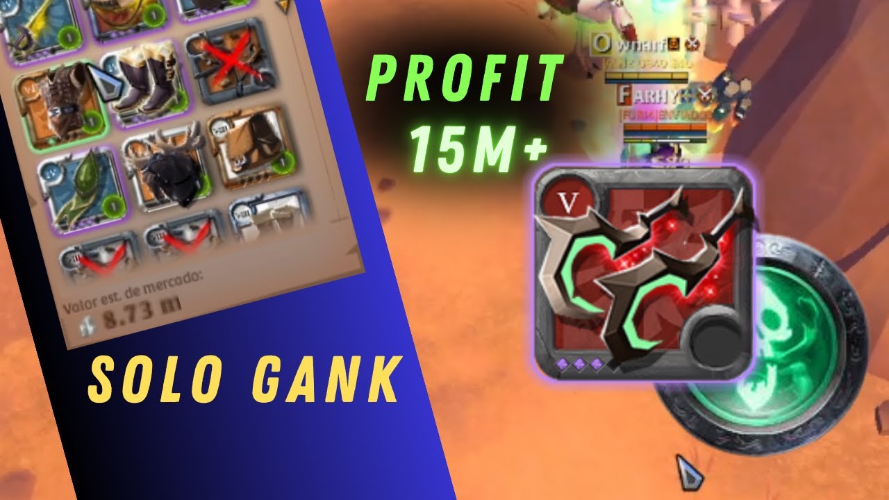 15M PROFIT SOLO TRANSPORT GANK!