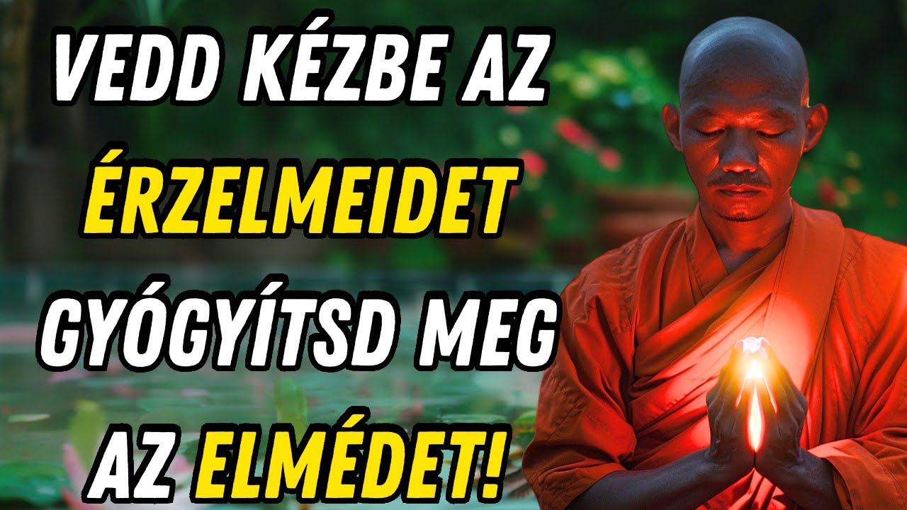Vedd uralmad alá az ÉRZELMEIDET, és GYÓGYÍTSD meg a lelked! | A BUDDHISTA BÖLCSESSÉG LÉNYEGE