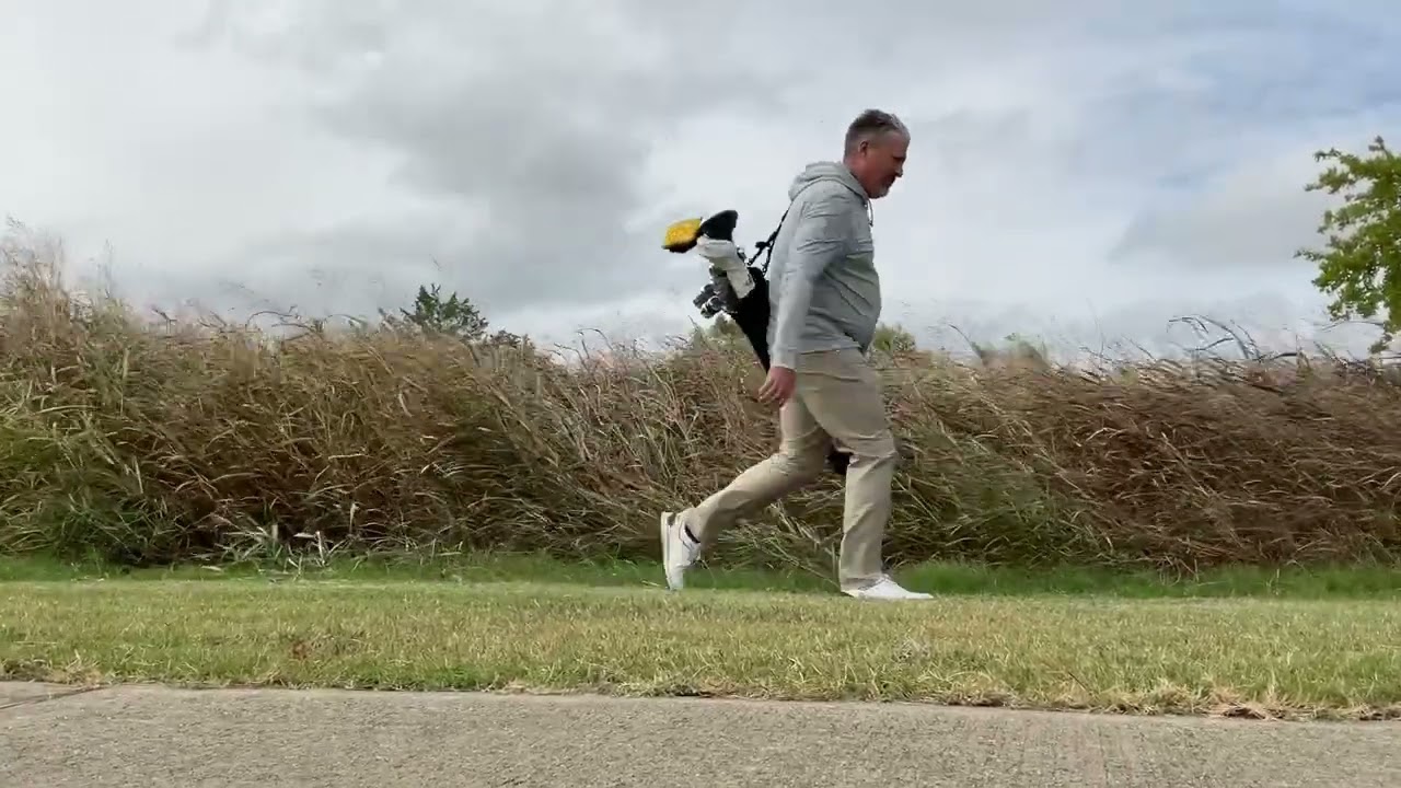 What to do when trying to golf in hurricane force winds