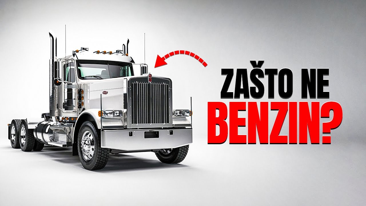 Zašto Kamioni NIKADA Ne Koriste Benzinske Motore?