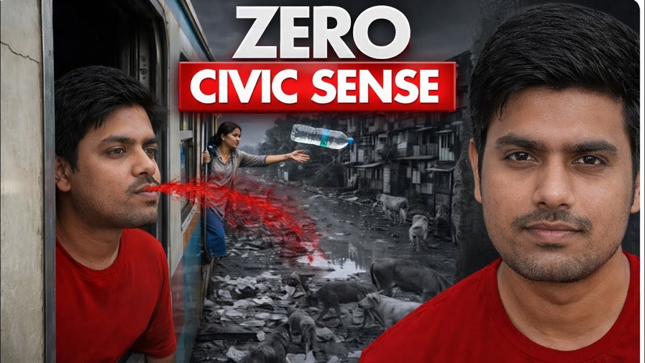 India Mein Civic Sense Ki Asli Haqeeqat | Problem Kya Hai? | manuvl26