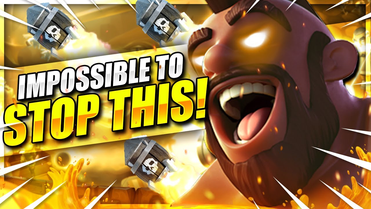DELETE THIS DECK!! #1 UNSTOPPABLE HOG RIDER DECK IN CLASH ROYALE!! 🏆