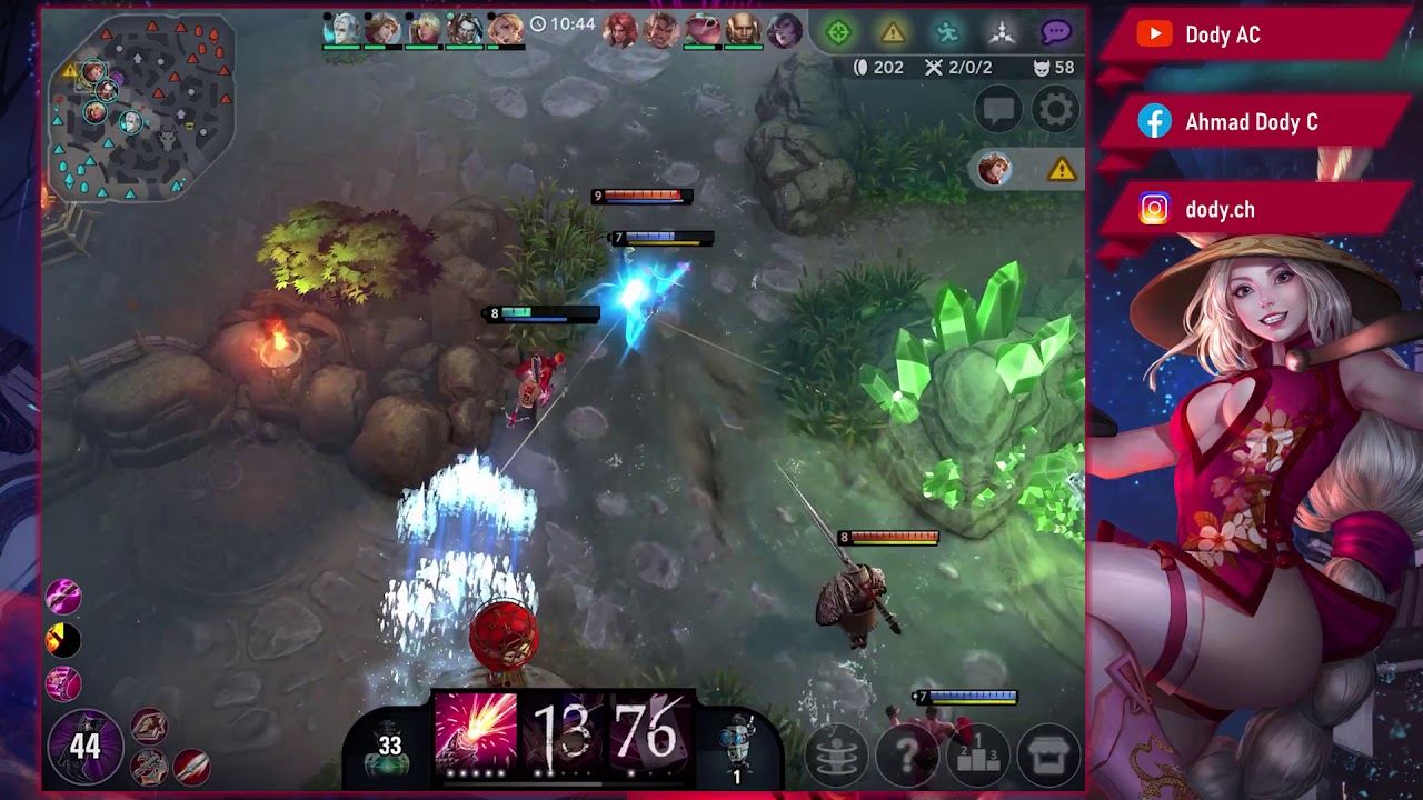 Red Lantern Gwen -  Gwen - Vainglory  5v5