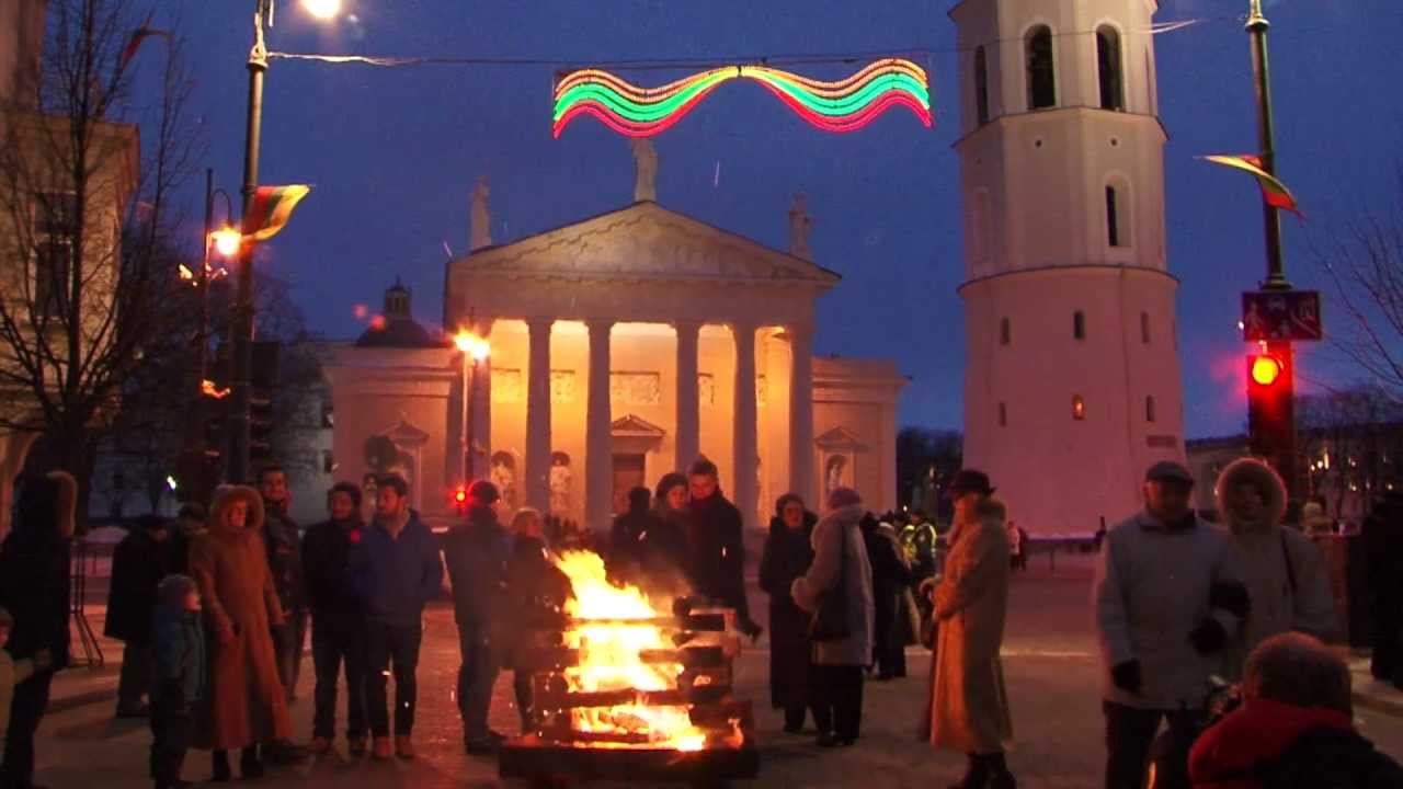 Vilnius video. VASARIO 16- oji sostinėje