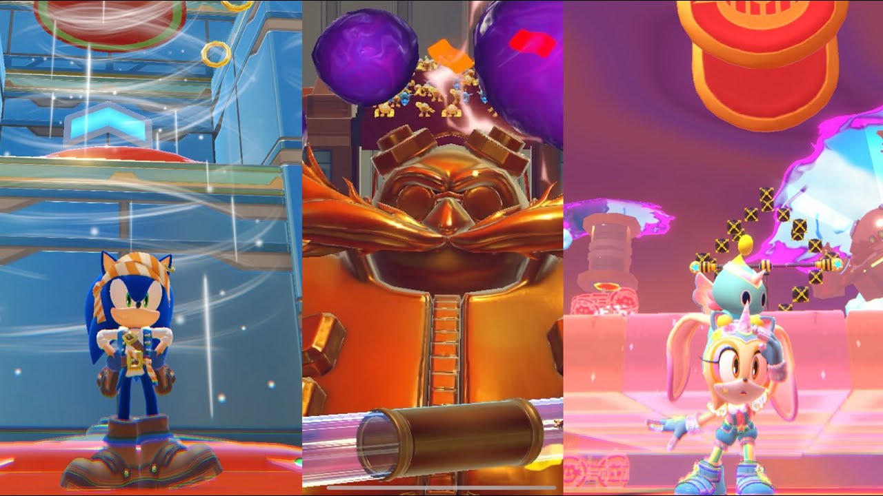 Sonic Dream Team Costume Update First Look - Pirate Sonic, Unicorn Cream, Ego City Nightmare Level