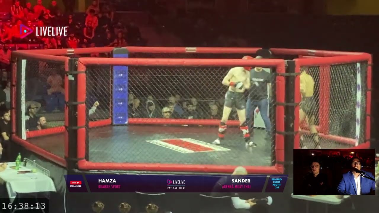 Esbjerg Fight Night 3 - with commentator Damir Hadzovic & Joey Soelberg