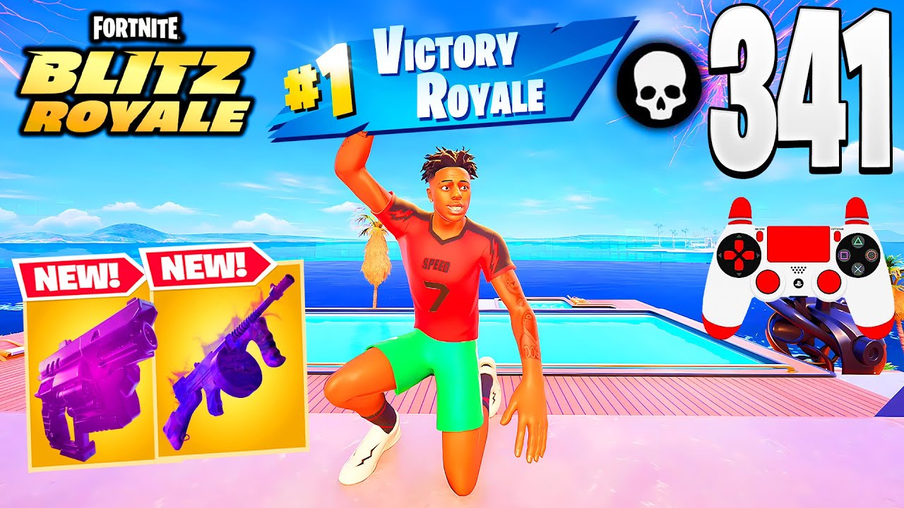 iSHOWSPEED'S FORTNITE SKIN &ndash; High Elimination Fortnite Chapter 7 New Blitz Royale Map Full Gameplay!